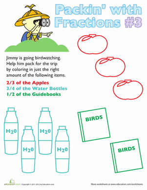 Picture Fractions #3