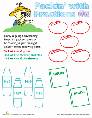 Picture Fractions #8