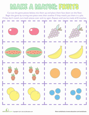 Fruit Matching Game