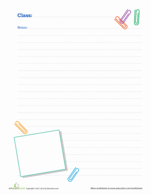 Back to School Planner