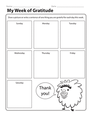 My Week of Gratitude