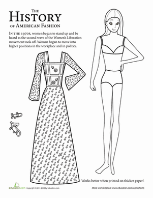 Paper Doll Girl: 1970s