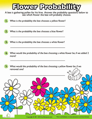 Probability Practice: Flowers