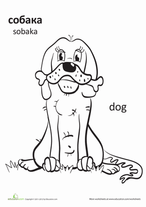 "Dog" in Russian