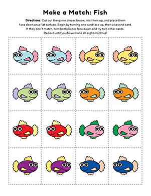 Fish Matching Game