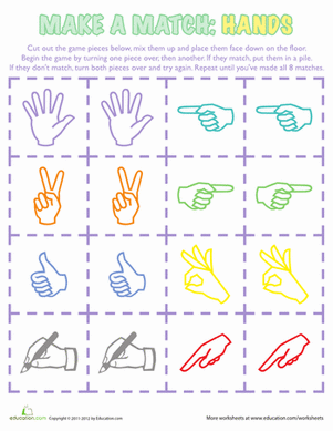 Make a Match: Hands