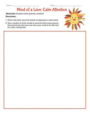 Mind of a Lion: Calm Attention