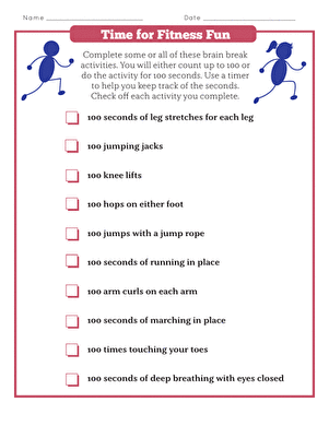 Time for Fitness Fun