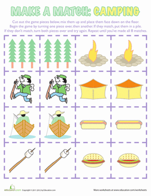 Make a Match: Camping