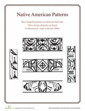 Native American Patterns: Zuni