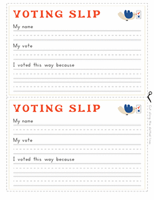 Voting Slips