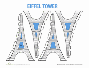 Eiffel Tower Model