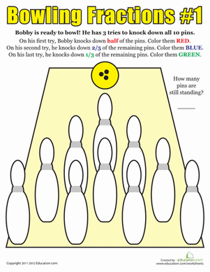 Bowling for Fractions!