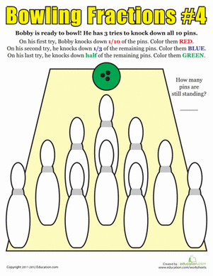 Bowling Fractions #4