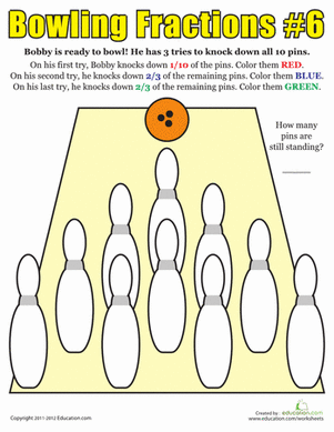 Bowling Fractions #6