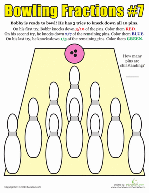 Bowling Fractions #7