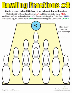 Bowling Fractions #8