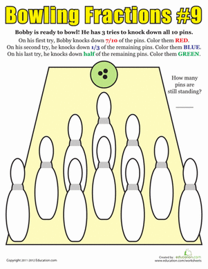 Bowling Fractions #9