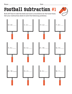 Football Subtraction