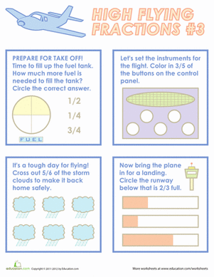 Flying Fractions 3