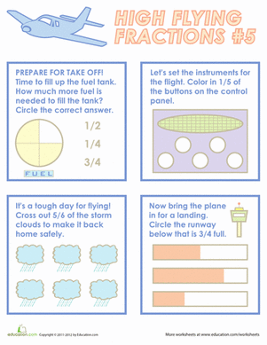 Flying Fractions 5