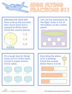 Flying Fractions 11