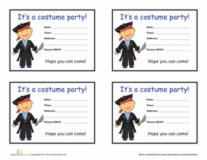 Pirate Party Invitations