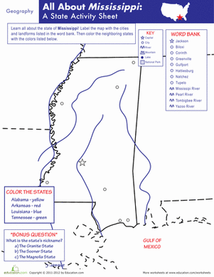 Mississippi Geography