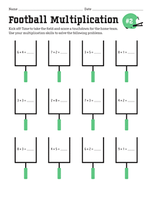 Football Multiplication #2