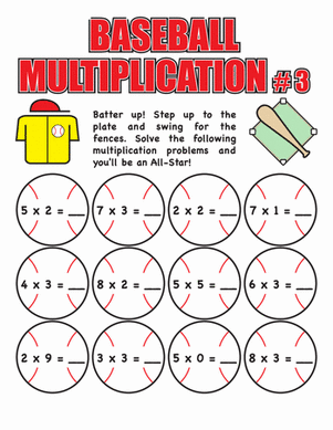 Baseball Multiplication #3