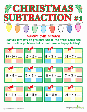 Christmas Subtraction