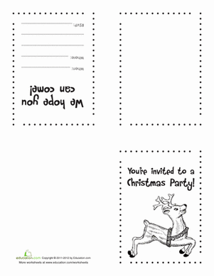 Creative Christmas Invitations!