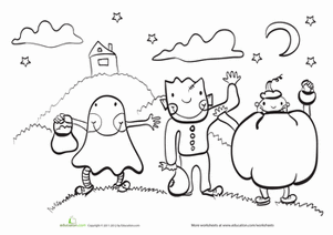 Trick-or-treaters