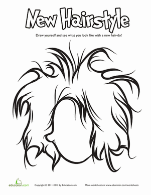 Hairstyle Coloring: Wild Punk