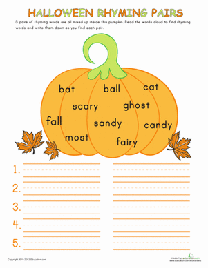 Halloween Rhymes