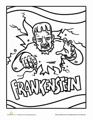 Color Frankenstein's Monster!