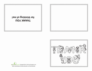 Holiday Thank You Card