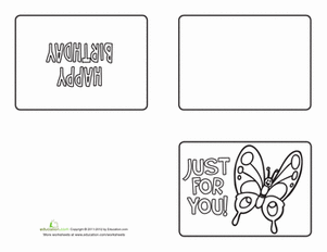 Butterfly Birthday Card