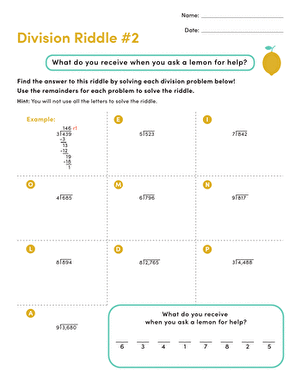 Division Riddle #2