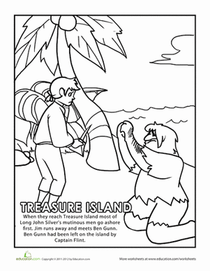 Scenes from Treasure Island, #7