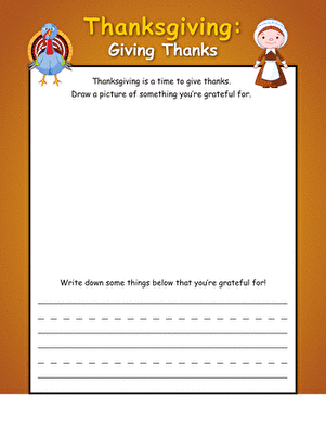 Giving Thanks