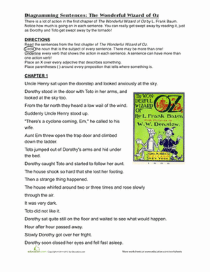 Diagramming Sentences