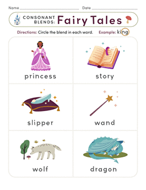 Consonant Blends: Fairy Tales