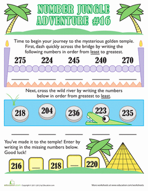 Jungle Numbers #16