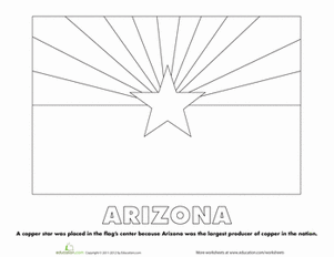 Arizona State Flag
