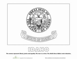 Idaho State Flag