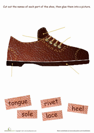 Parts of Clothes: Shoe