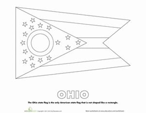 Ohio State Flag