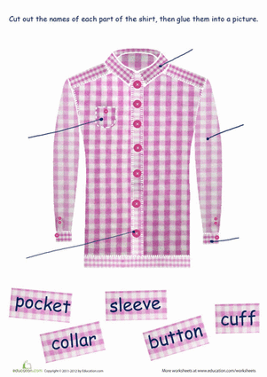 Parts of Clothes: Shirt