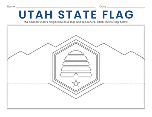Utah State Flag
